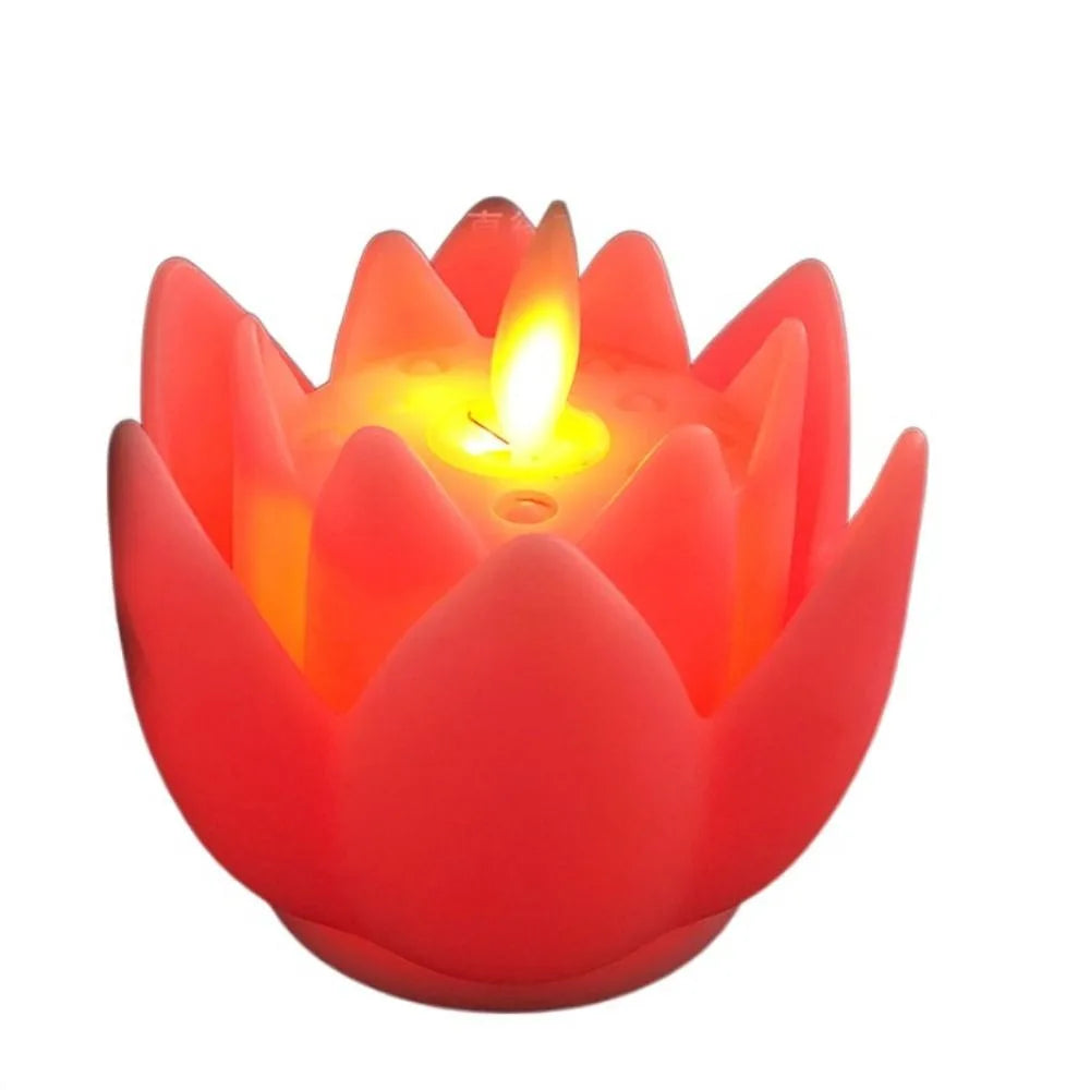 Lampe Lotus LED Féerique