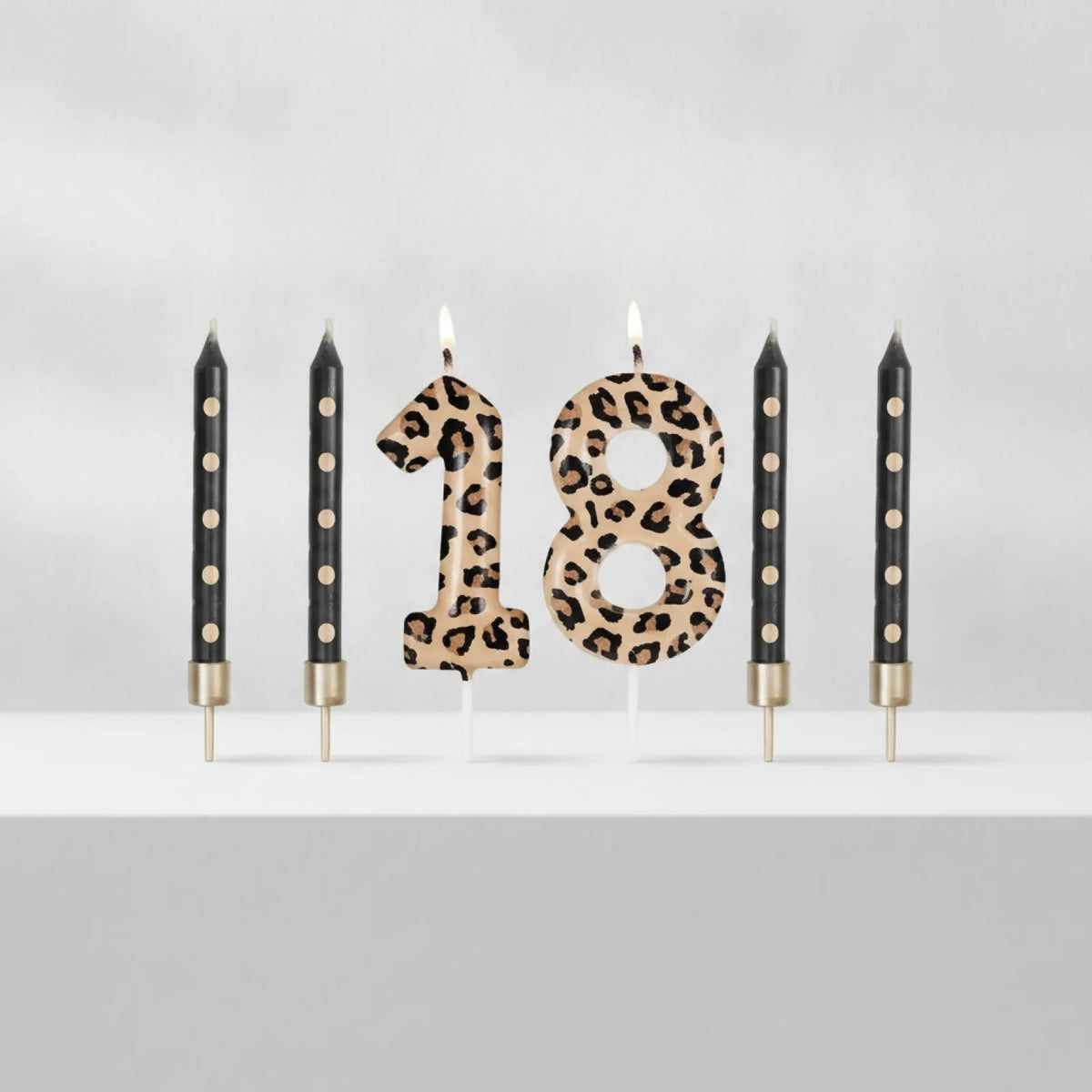 Bougie Chiffre Léopard : Élégance Sauvage pour Vos Anniversaires