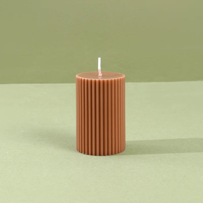 Bougie Cylindrique Parfumée Soja Rétro