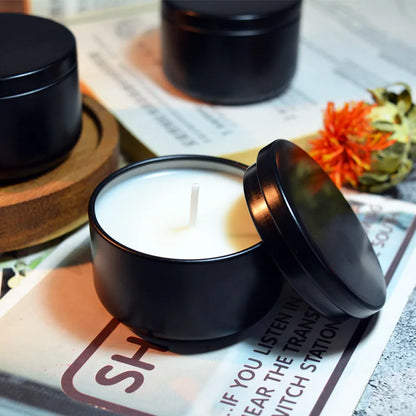 Lot de 4 Bougies Citronnelle Répulsives & Parfumées