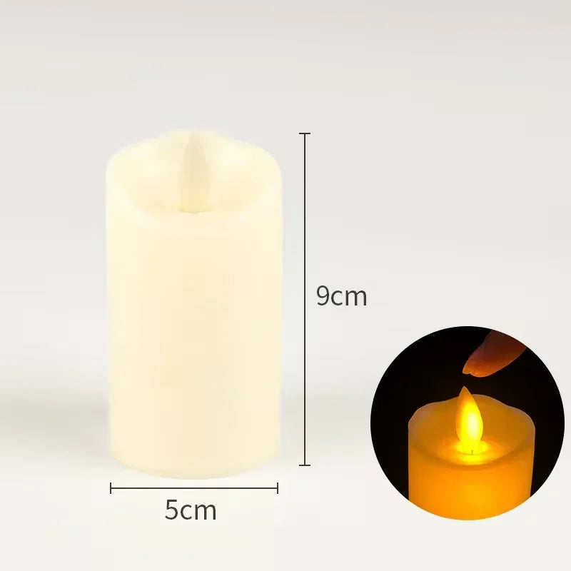 Bougies LED Vacillantes : Ambiance Magique & Sécurisée