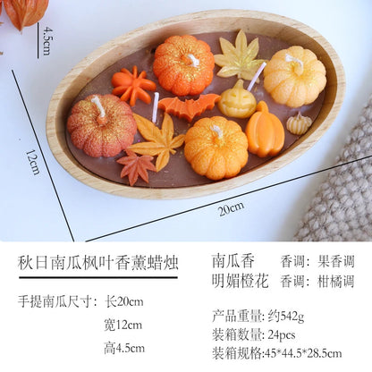 Bougie Artisanale Pumpkin Spice - Ambiance Automnale