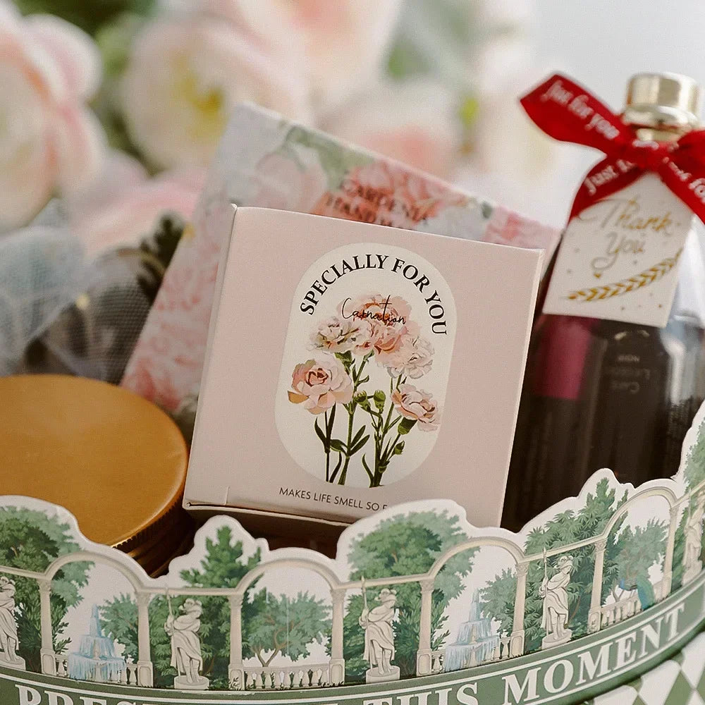 Bougie Fleur Parfumée Cire de Soja Artisanale