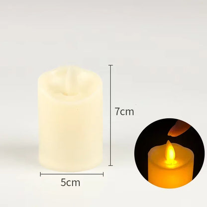 Bougies LED Vacillantes : Ambiance Magique & Sécurisée