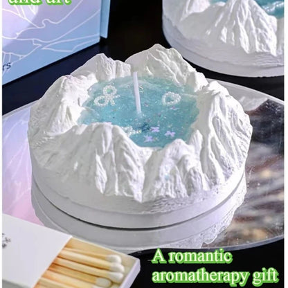 Bougie Parfumée Glacier : Élégance & Sérénité