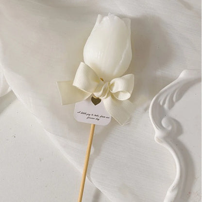 Bougie Parfumée Tulipe 3D Décorative
