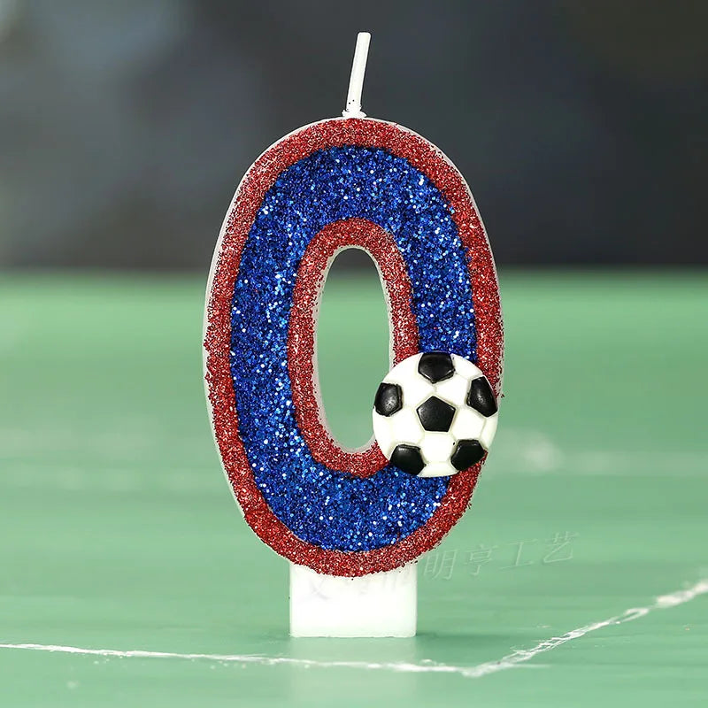 Bougie Ballon de Football MINISO pour Anniversaire