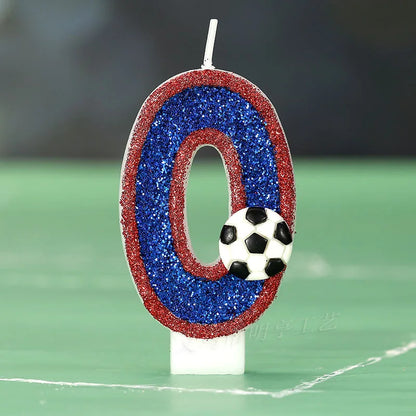 Bougie Ballon de Football MINISO pour Anniversaire
