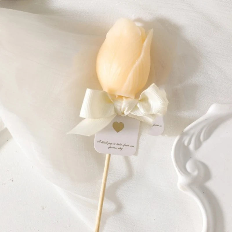 Bougie Parfumée Tulipe 3D Décorative