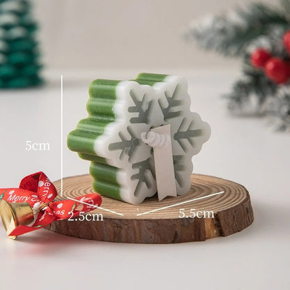 Bougie Aromatique Festive Hivernale