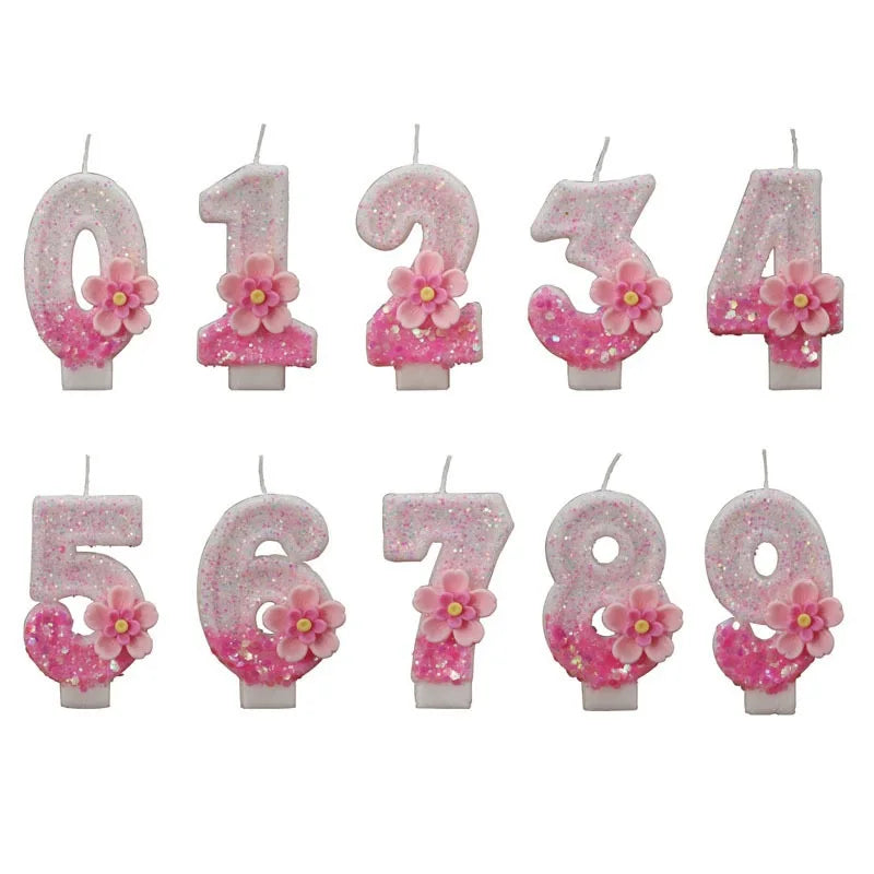 Bougies d'Anniversaire Créatives et Modernes