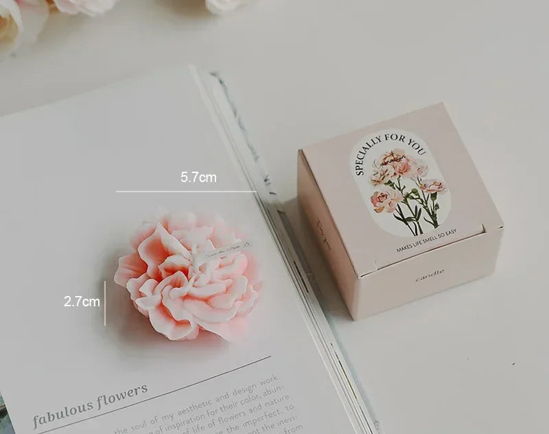 Bougie Fleur Parfumée Cire de Soja Artisanale