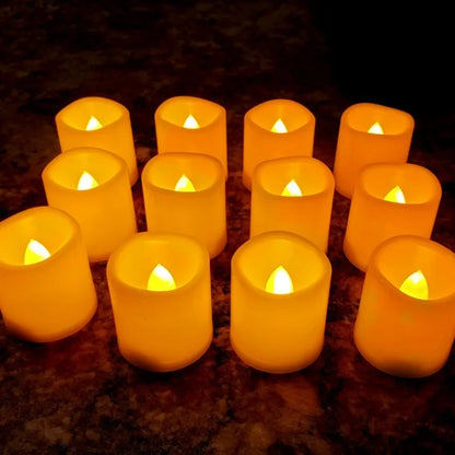 Bougies LED Vacillantes : Ambiance Magique & Sécurisée