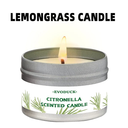 Bougie Citronnelle Lemongrass : Anti-Moustiques & Parfum d'Été