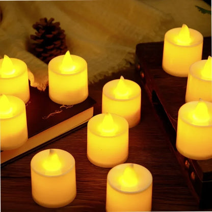 Bougies LED Vacillantes : Ambiance Magique & Sécurisée
