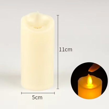 Bougies LED Vacillantes : Ambiance Magique & Sécurisée