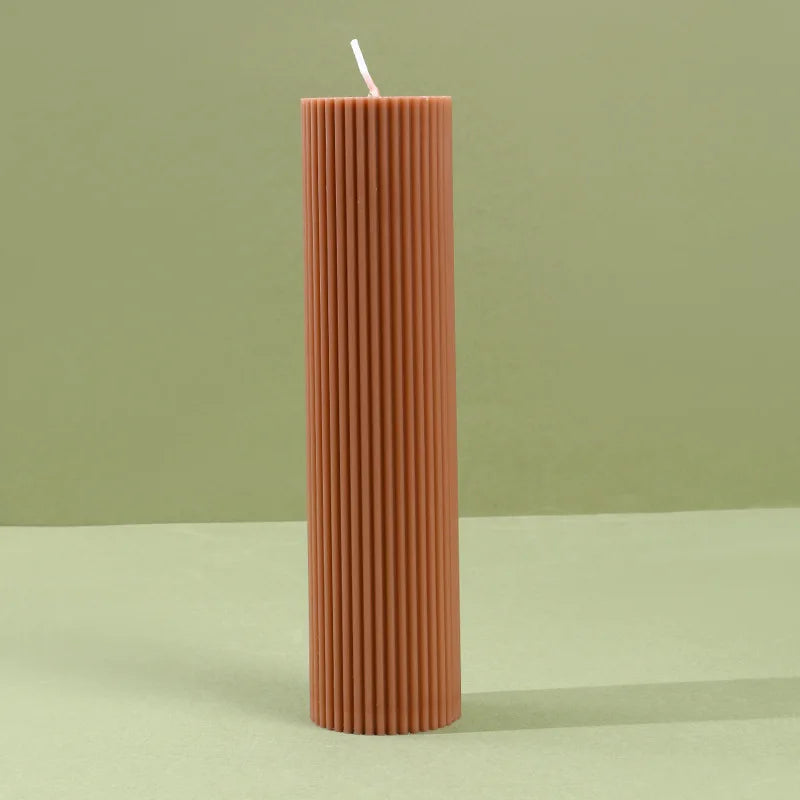 Bougie Cylindrique Parfumée Soja Rétro