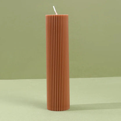 Bougie Cylindrique Parfumée Soja Rétro