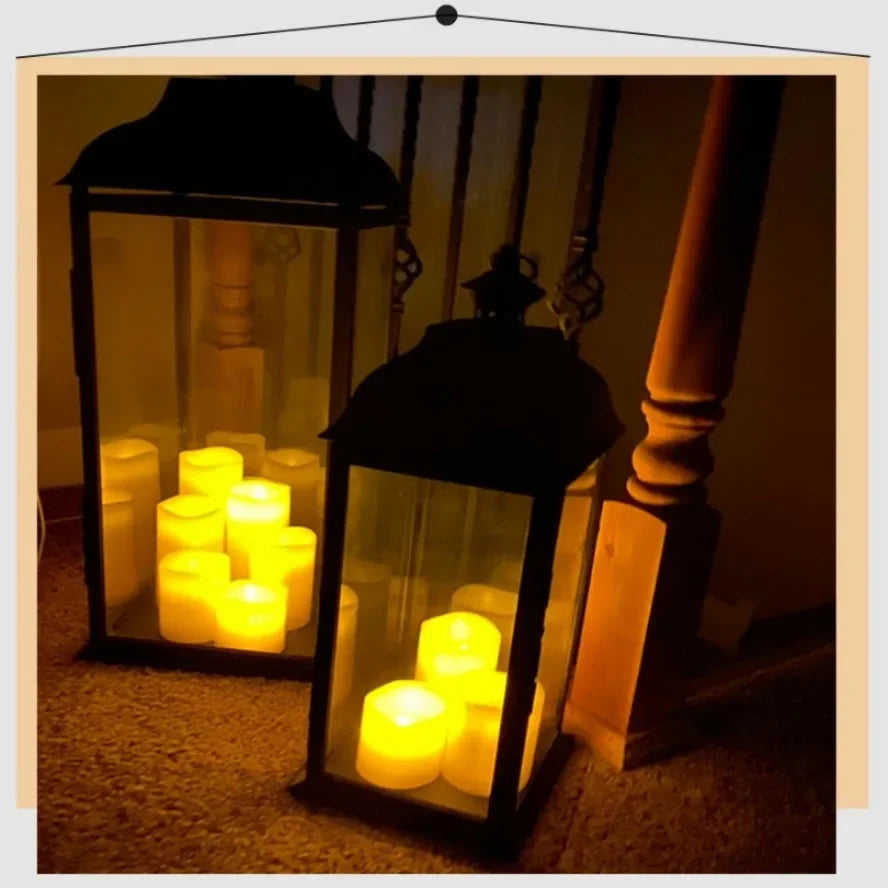 Bougies LED Vacillantes : Ambiance Magique & Sécurisée