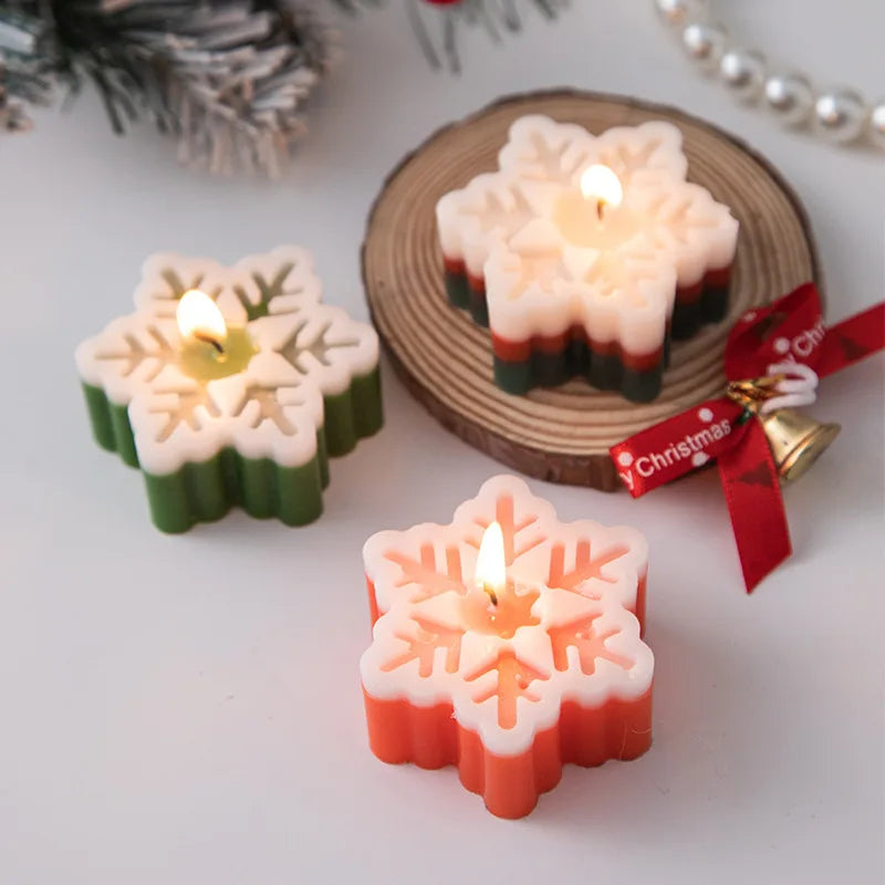 Bougie Aromatique Festive Hivernale