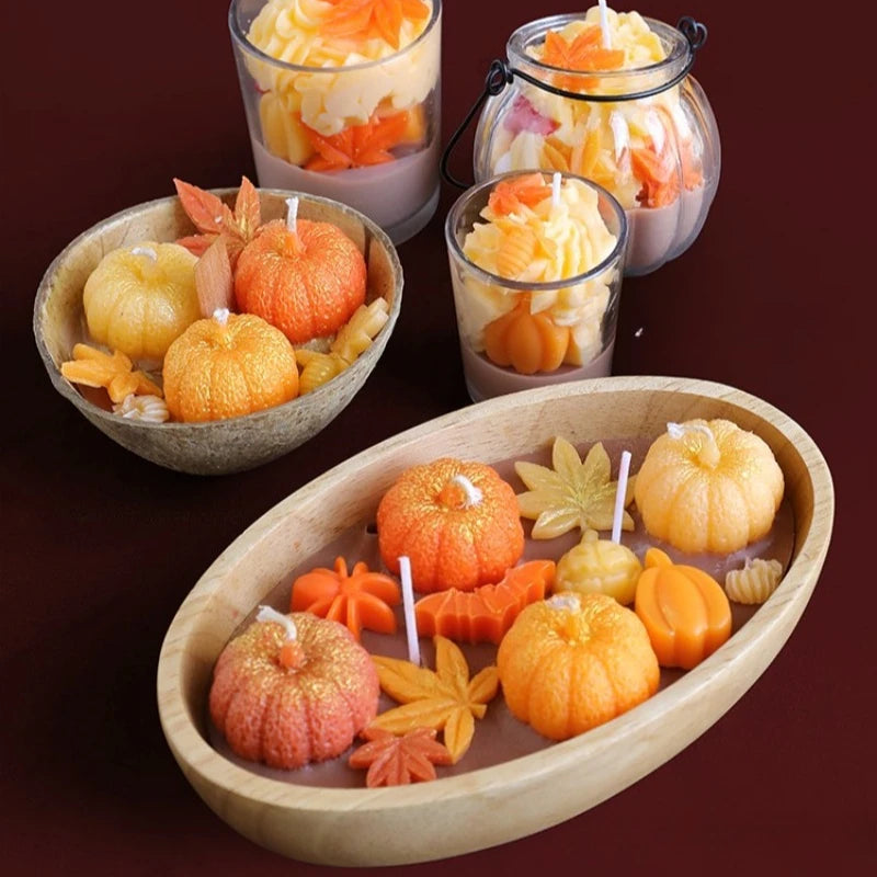 Bougie Artisanale Pumpkin Spice - Ambiance Automnale