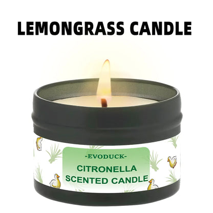 Bougie Citronnelle Lemongrass : Anti-Moustiques & Parfum d'Été