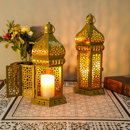 Lanterne Marocaine en Fer Forgé - Ambiance Orientale