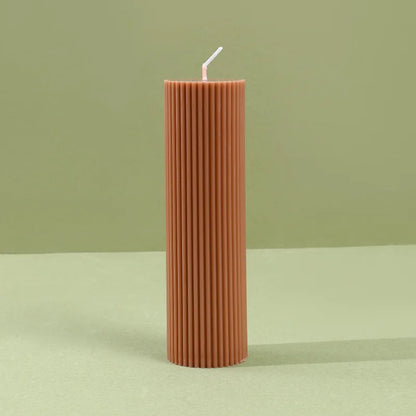 Bougie Cylindrique Parfumée Soja Rétro