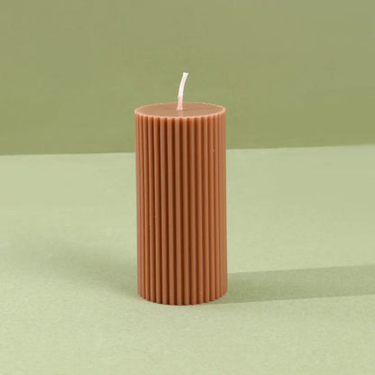 Bougie Cylindrique Parfumée Soja Rétro