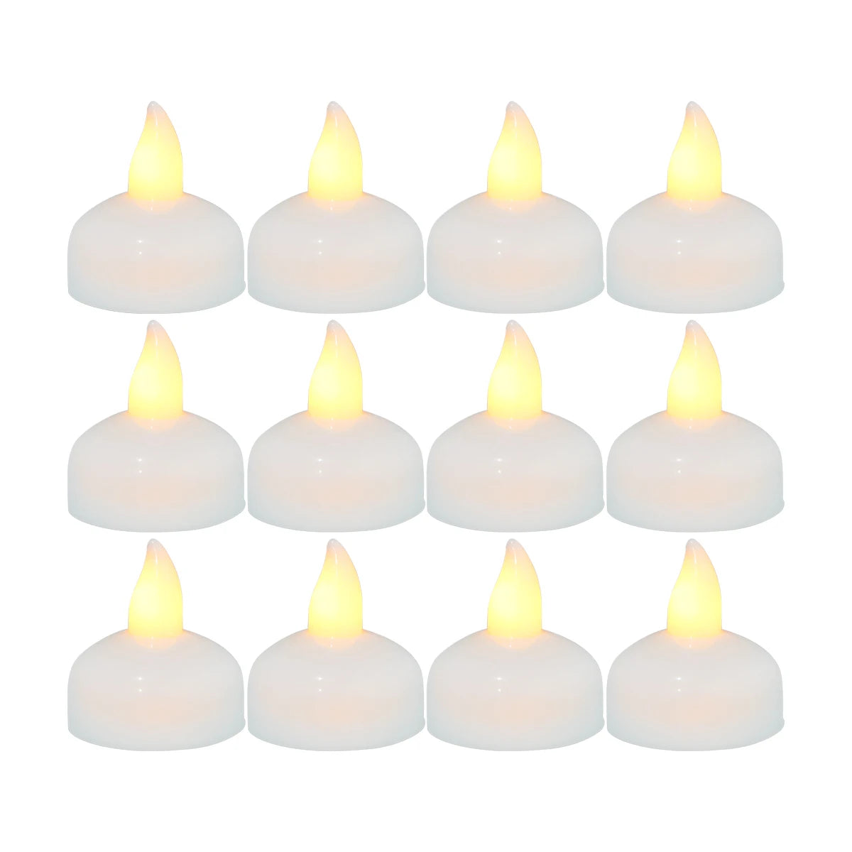 Lot de 12 Bougies LED Flottantes Étanche