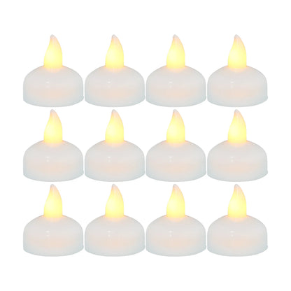 Lot de 12 Bougies LED Flottantes Étanche
