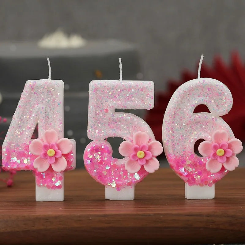 Bougies d'Anniversaire Créatives et Modernes