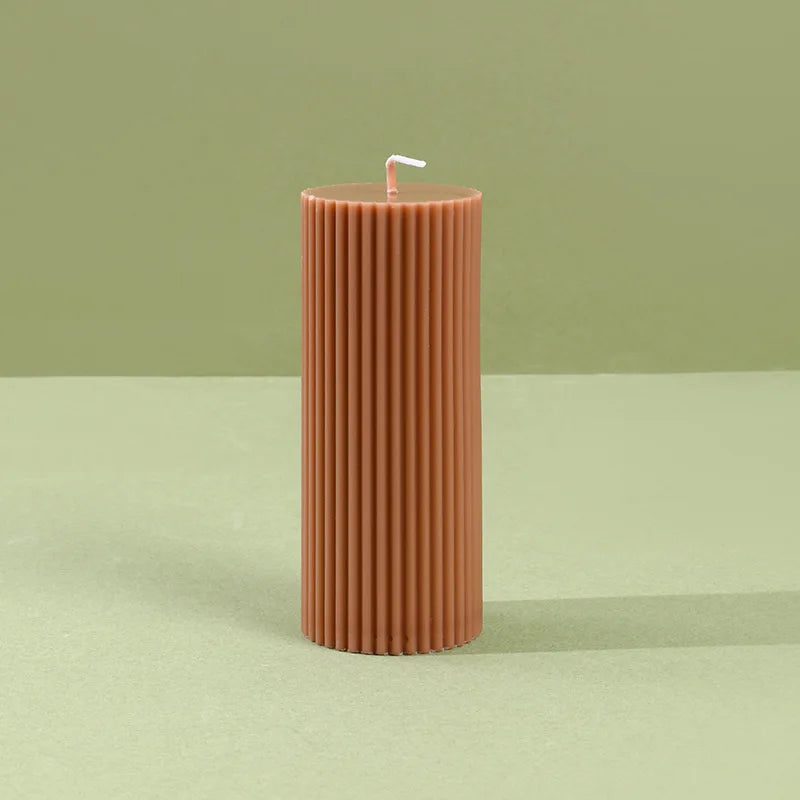 Bougie Cylindrique Parfumée Soja Rétro