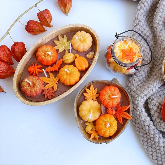 Bougie Artisanale Pumpkin Spice - Ambiance Automnale