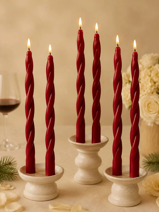 Bougie Aromathérapie Vin Rouge Cire de Soja