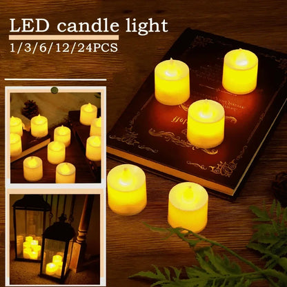 Bougies LED Vacillantes : Ambiance Magique & Sécurisée