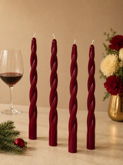 Bougie Aromathérapie Vin Rouge Cire de Soja