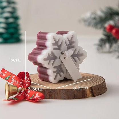 Bougie Aromatique Festive Hivernale