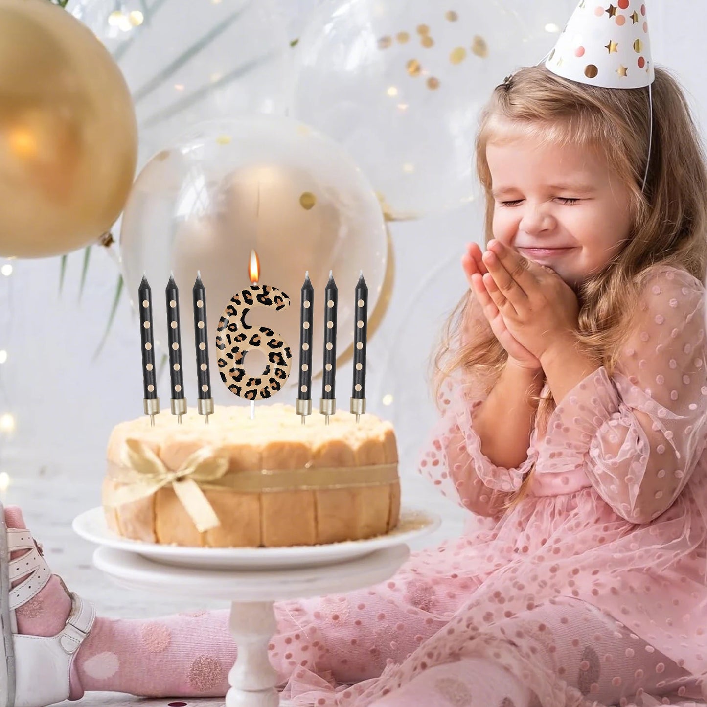 Bougie Chiffre Léopard : Élégance Sauvage pour Vos Anniversaires