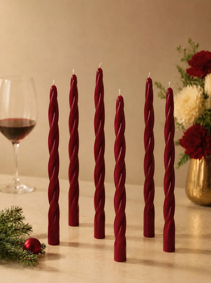 Bougie Aromathérapie Vin Rouge Cire de Soja
