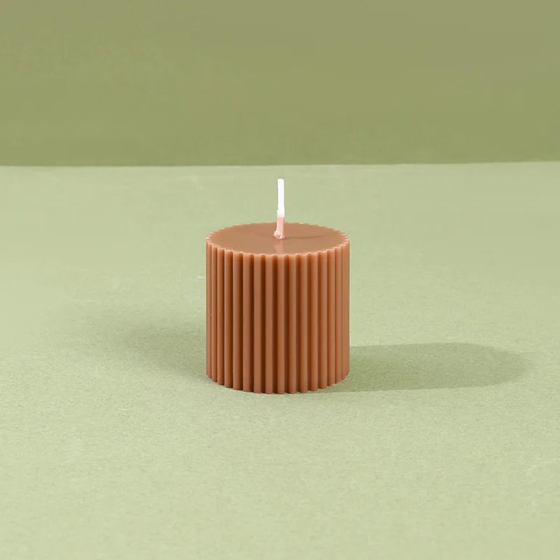 Bougie Cylindrique Parfumée Soja Rétro