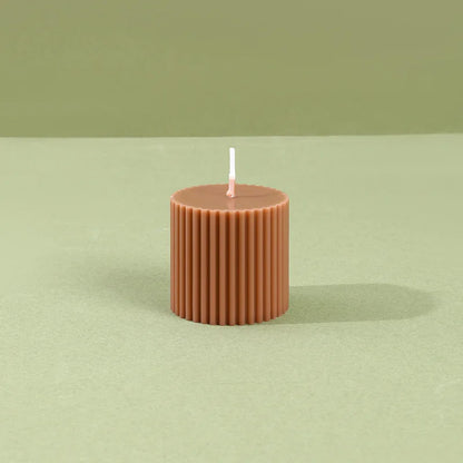 Bougie Cylindrique Parfumée Soja Rétro