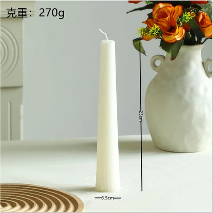 Bougie Cylindrique Parfumée Style Nordique