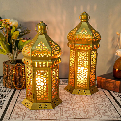 Lanterne Marocaine en Fer Forgé - Ambiance Orientale