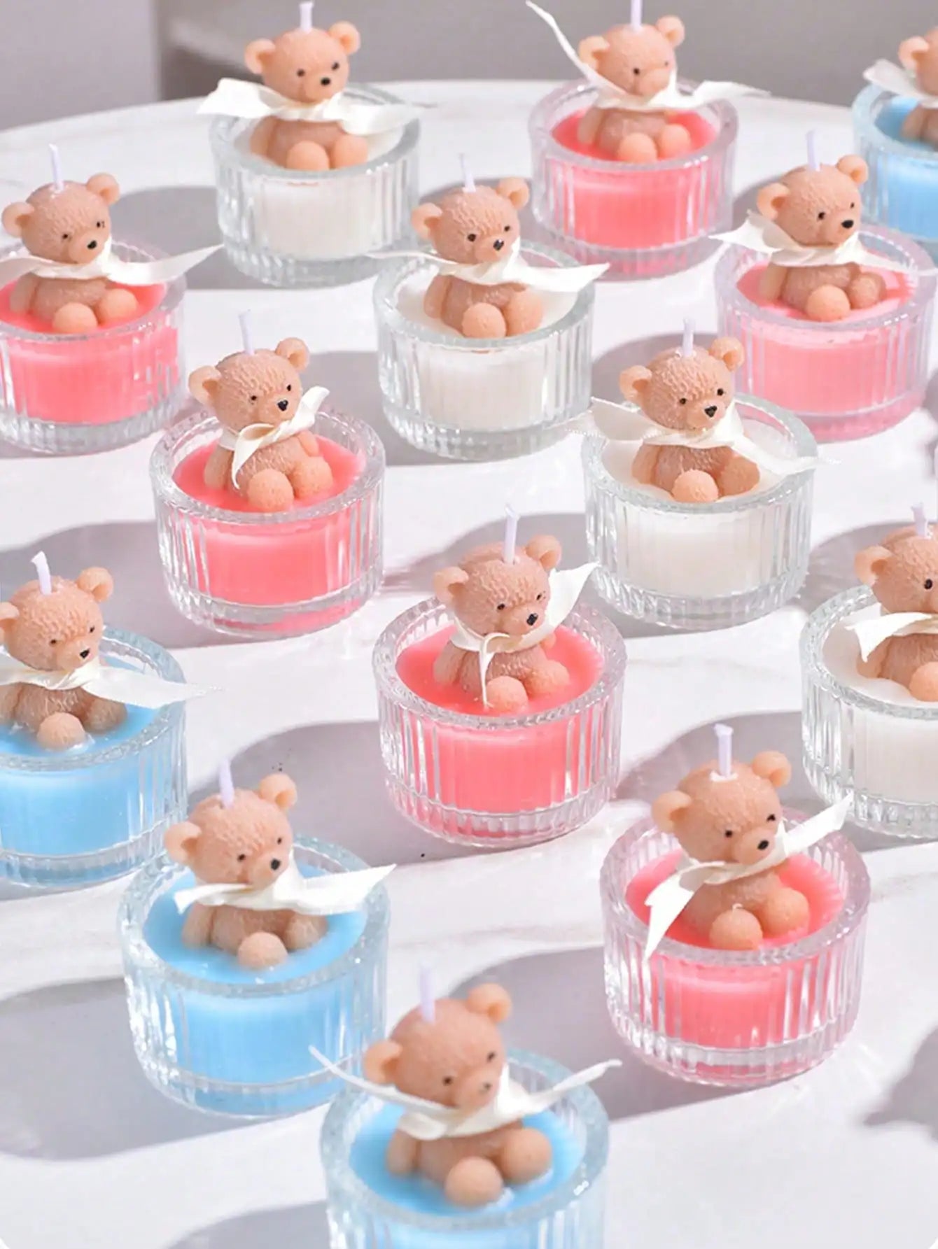 Bougie Parfumée Ours en Cire de Soja - Déco & Cadeau