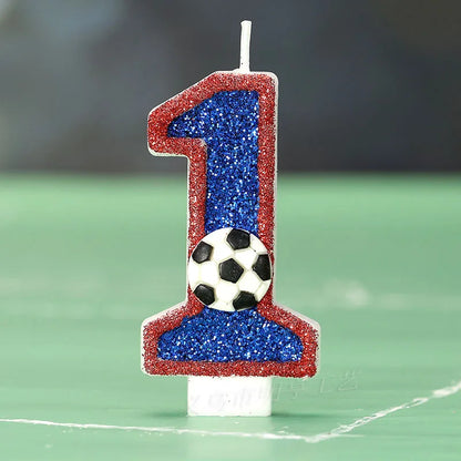 Bougie Ballon de Football MINISO pour Anniversaire