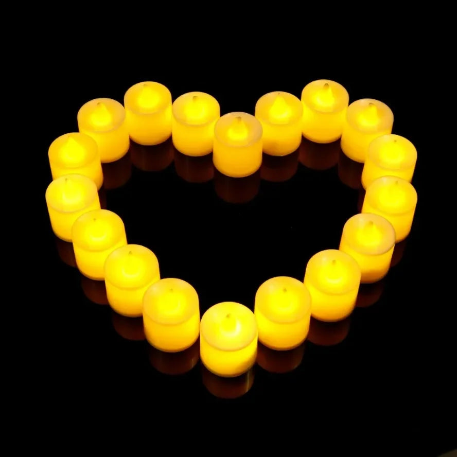 Bougies LED Vacillantes : Ambiance Magique & Sécurisée