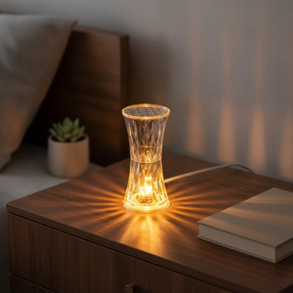 Lampe Cristal LED Ambiance Douce