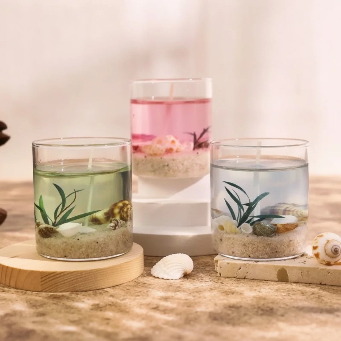 Bougie Océan Artisanale Parfumée