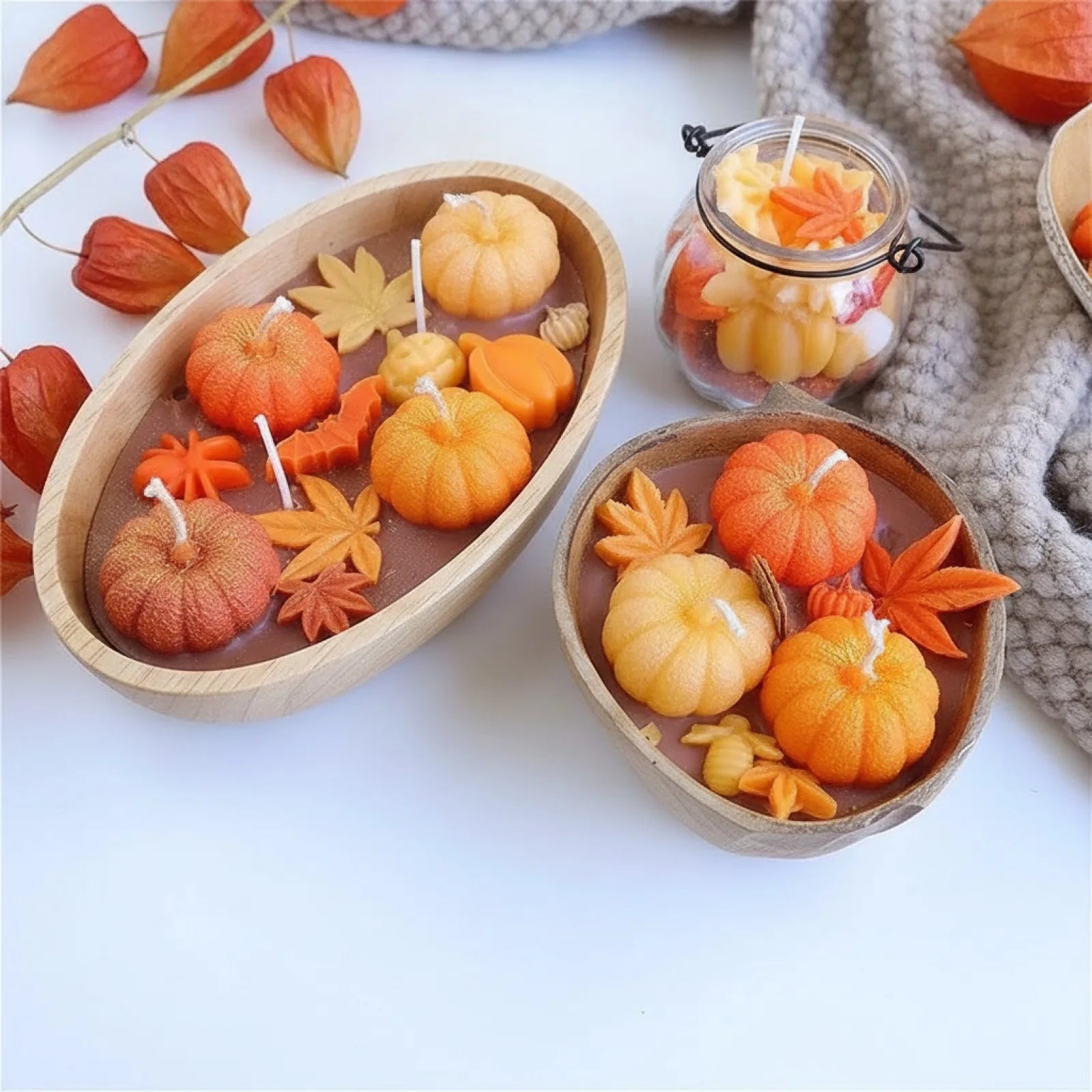 Bougie Artisanale Pumpkin Spice - Ambiance Automnale